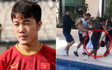 Xuân Trường bị đồng đội ở CLB Buriram United... ném xuống nước