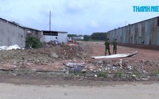 Hàng chục tấn chất thải công nghiệp bị chôn lấp trái phép