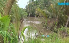 Cơ sở làm cá khô đào ống ngầm xả thải ra sông hơn 3 tháng