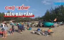 Chợ “xổm” khó coi trên bãi tắm ở Vũng Tàu