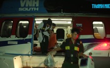 Dùng trực thăng cấp cứu ngư dân bị đột quỵ ở Trường Sa