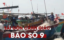 TP.HCM cảnh giác cao độ, cấm biển trước giờ bão số 9 đổ bộ