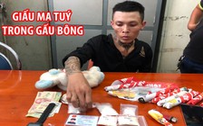 Thanh niên xăm trổ ôm con gấu bông bên trong đầy ma túy