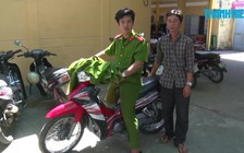 Bắt 2 thanh niên vừa đi mua mồi nhậu vừa giả công an, lừa đảo