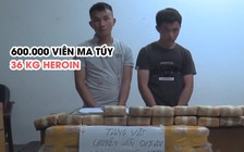 Choáng váng vì đường dây tội phạm “khủng“: Hơn nửa triệu viên ma túy, 36 bánh heroin