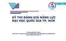 ÔN THI THPT QUỐC GIA 2019: Hướng dẫn làm bài thi đánh giá năng lực ĐH Quốc gia TP.HCM