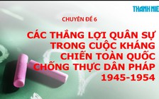 [ÔN THI THPT QUỐC GIA 2019] MÔN LỊCH SỬ: Chuyên đề 6 - Thắng lợi quân sự trong cuộc KCTQCP 1945-1954