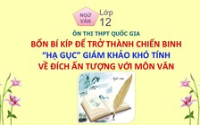 [ÔN THI THPT QUỐC GIA 2019] MÔN VĂN: Chuyên đề 7 - Bốn bí kíp để về đích ấn tượng với môn văn
