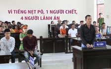 Chỉ vì tiếng nẹt pô mà 1 người chết, 4 người lãnh án