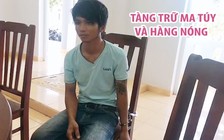 Bắt nghi can tàng trữ ma túy, dùi cui điện, dao tự chế