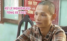 Xử lý nghiêm vụ tài xế phê ma túy tông xe cảnh sát giao thông