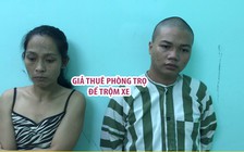 Bắt đôi nam nữ giả thuê phòng trọ để trộm xe