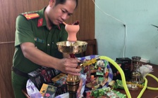 Bắt lô shisha Trung Quốc núp bóng thuốc lào Ả Rập, để dành bán dịp tết