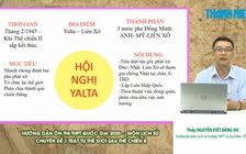 [ÔN THI THPT QUỐC GIA 2020] MÔN LỊCH SỬ Chuyên đề 1 - Trật tự thế giới sau thế chiến II