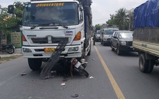 Cái chết đau lòng của người phụ nữ sau cú tông xe trên quốc lộ 50