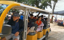 Rất nhiều du khách không đeo khẩu trang ở “đảo thiên đường” Cô Tô giữa Covid-19