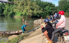 Kéo nhau đi tắm ở thác Ngựa, nước chảy xiết, 1 người đuối nước thương tâm