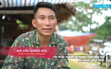 ‘Người hùng’ cứu bé gái giữa dòng nước xiết: Bán rau ở chợ để mưu sinh