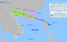 Bão số 3 sẽ gây sóng gió dữ dội trên Biển Đông