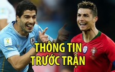 Thông tin trước trận Uruguay - Bồ Đào Nha