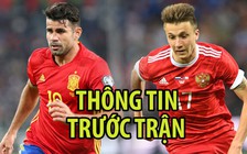 Thông tin trước trận Tây Ban Nha - Nga