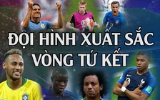 Đội hình xuất sắc trước vòng tứ kết World Cup 2018