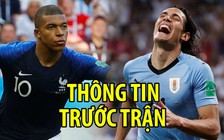 Thông tin trước trận Pháp - Uruguay