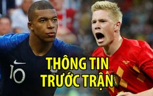 Thông tin trước trận Pháp - Bỉ