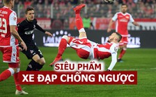 Chiêm ngưỡng siêu phẩm xe đạp chổng ngược ở giải bóng đá Đức