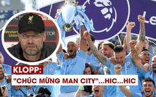 HLV của Liverpool cay đắng chúc mừng Manchester City lên ngôi vô địch