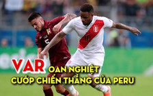 VAR oan nghiệt cướp chiến thắng của Peru trước Venezuela