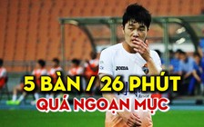 Ghi 5 bàn trong 26 phút, đội cũ của Lương Xuân Trường thắng ngược 5-4