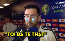 Messi tự thừa nhận mình đá 'dở' ở Copa America 2019