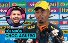 Gabriel Jesus muốn Brazil thắng Argentina để trêu chọc Aguero