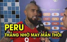 Chile thua thảm Peru 0-3, tiền vệ Vidal tuyên bố không phục