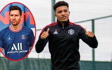 'Bom tấn' của Manchester United - Jadon Sancho tuyên bố bất ngờ về Messi