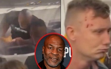 Lộ video Mike Tyson đấm tới tấp khiến hành khách trên máy bay chảy máu