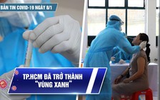 Bản tin Covid-19 ngày 8.1: Cả nước 16.553 ca | TP.HCM đã thành vùng xanh