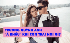 Ly hôn vẫn sống chung nhà với Tim, Trương Quỳnh Anh 'á khẩu' khi con trai hỏi câu này