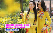 Trịnh Kim Chi: 'Tôi không khuyến khích con gái thi hoa hậu'