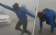 Người đàn ông đơn độc đương đầu siêu bão Irma