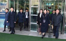 Đoàn tiền trạm Triều Tiên đến Hàn Quốc