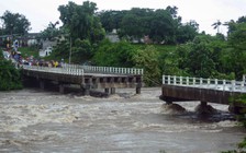 May mắn chạy thoát trong lúc cầu sập dưới chân