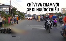 Bị xe đầu kéo cán chết vì va chạm với xe máy