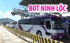 Kẹt xe kéo dài, BOT Ninh Lộc xả trạm