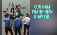 Bảo vệ và ngư dân kịp thời cứu nam thanh niên nhảy cầu