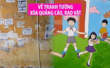 Ngõ nhỏ Hải Phòng xóa quảng cáo, rao vặt bằng bích họa