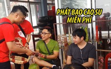 Phát 1.400 bao cao su miễn phí ở Đồ Sơn, Hải Phòng