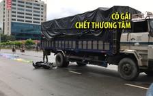 Xe tải va chạm xe máy, cô gái chết thương tâm