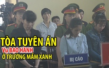 Vụ bạo hành trẻ em trường Mầm Xanh: Bảo mẫu bị tuyên phạt 3 năm tù giam